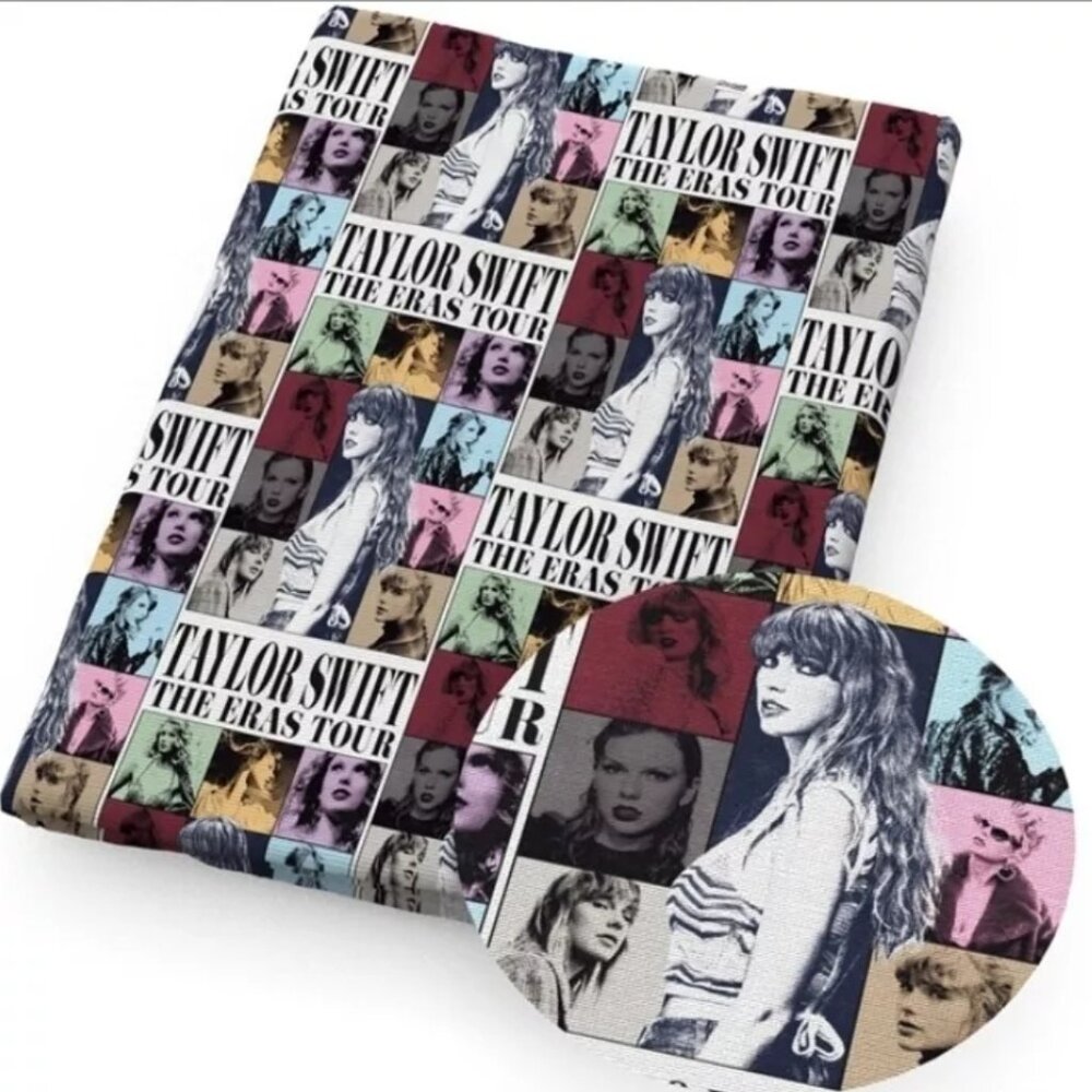 95% polyester 5% cotton Taylor singer 1 meter fabric 40"x55"